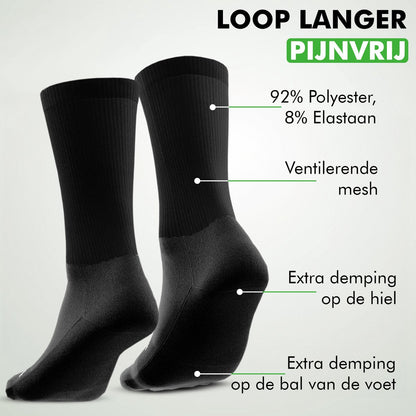 close-up van wandelsokken Travelhawk ventilatiezone