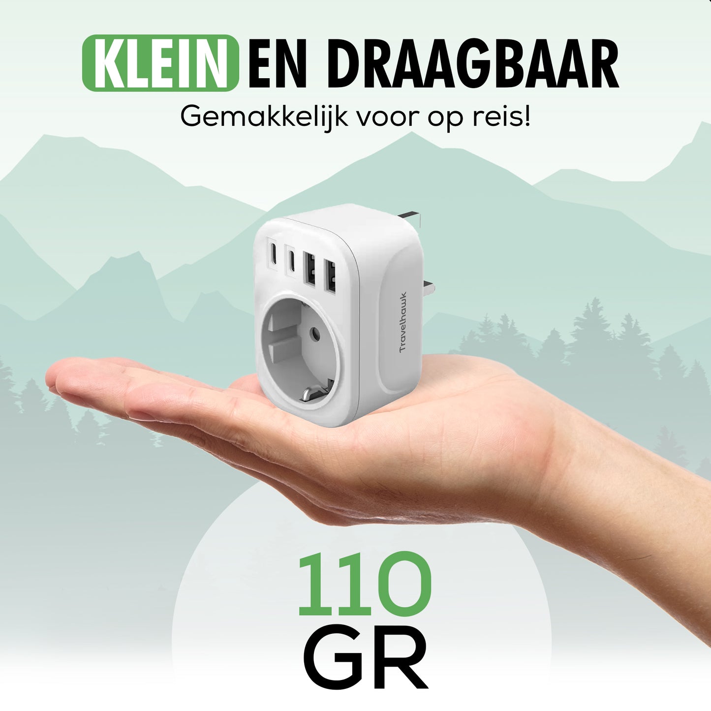 Reisstekker England/UK