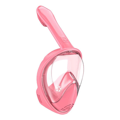 kinderen roze met geïntegreerde snorkel