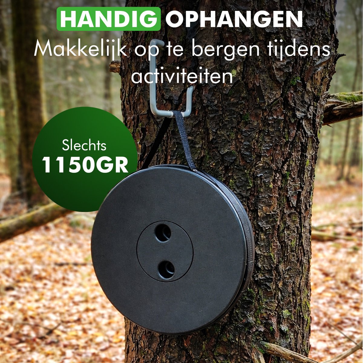 lichtgewicht opvouwbare kruk aluminium frame
