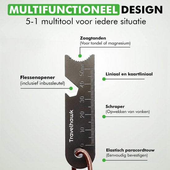 multitool voor kamperen en hiking
