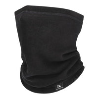 nekwarmer zwart voor wintersport en outdoor gebruik