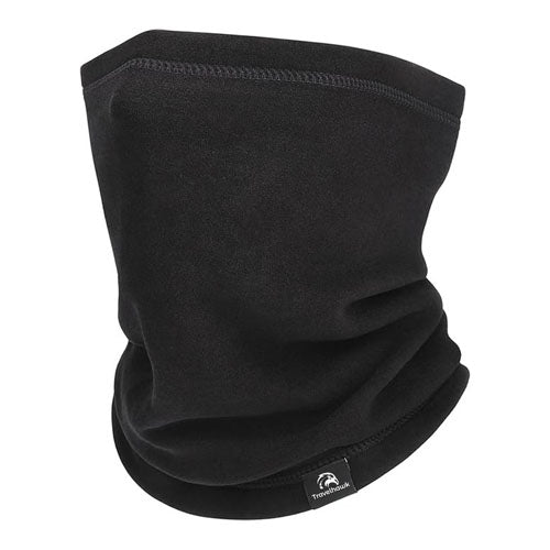nekwarmer zwart voor wintersport en outdoor gebruik