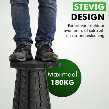 opvouwbare kruk met 150 kg draagvermogen
