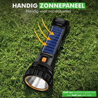schakelaar Travelhawk zaklamp zwart