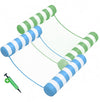 set van twee travelhawk waterhangmatten opgeblazen