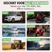 travelhawk acculader voor 12V accu gebruik