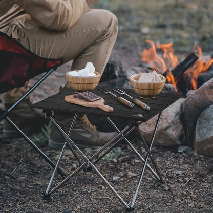 travelhawk campingtafel aluminium opvouwbaar buiten