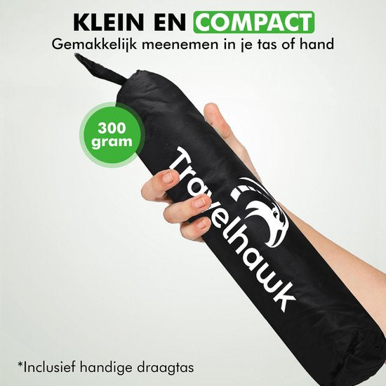travelhawk draagbare fietspomp in verpakking