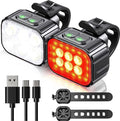 Travelhawk Fietsverlichting Set – Oplaadbare LED Voor- en Achterlamp