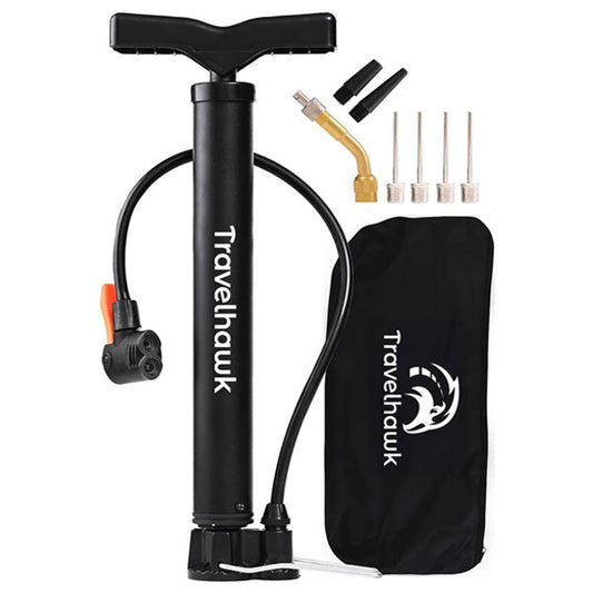 travelhawk mini fietspomp aluminium