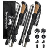 travelhawk nordic walking stokken verstelbaar aluminium
