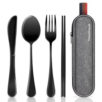 travelhawk reisbestek 8 delig in etui
