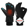travelhawk touchscreen handschoenen zwart met fleecevoering
