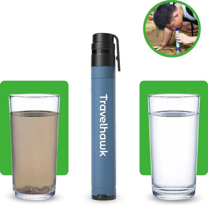 travelhawk waterfilter outdoor met backflush accessoire