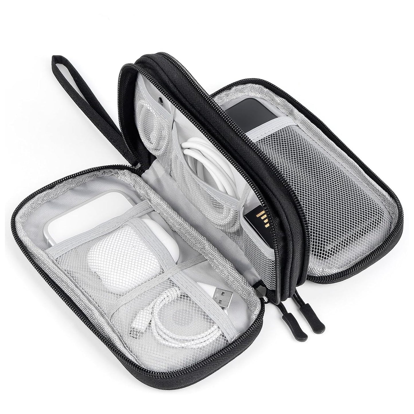 Travelhawk Kabel Organizer Opbergtas Zwart