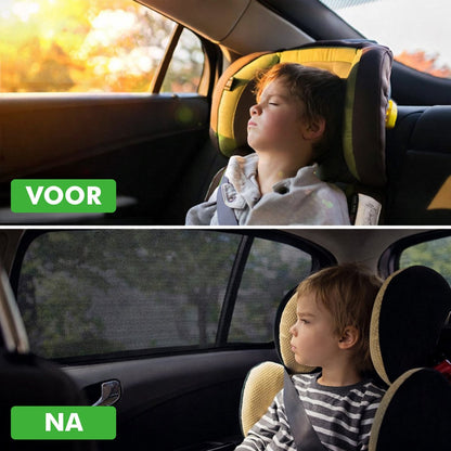 zonnescherm auto zijruit bescherming kind