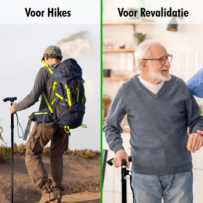 Wandelstok Verstelbaar en Opvouwbaar
